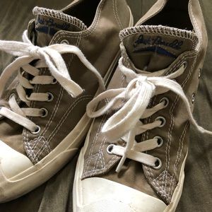 Jack Purcell Converse size 9 khaki green